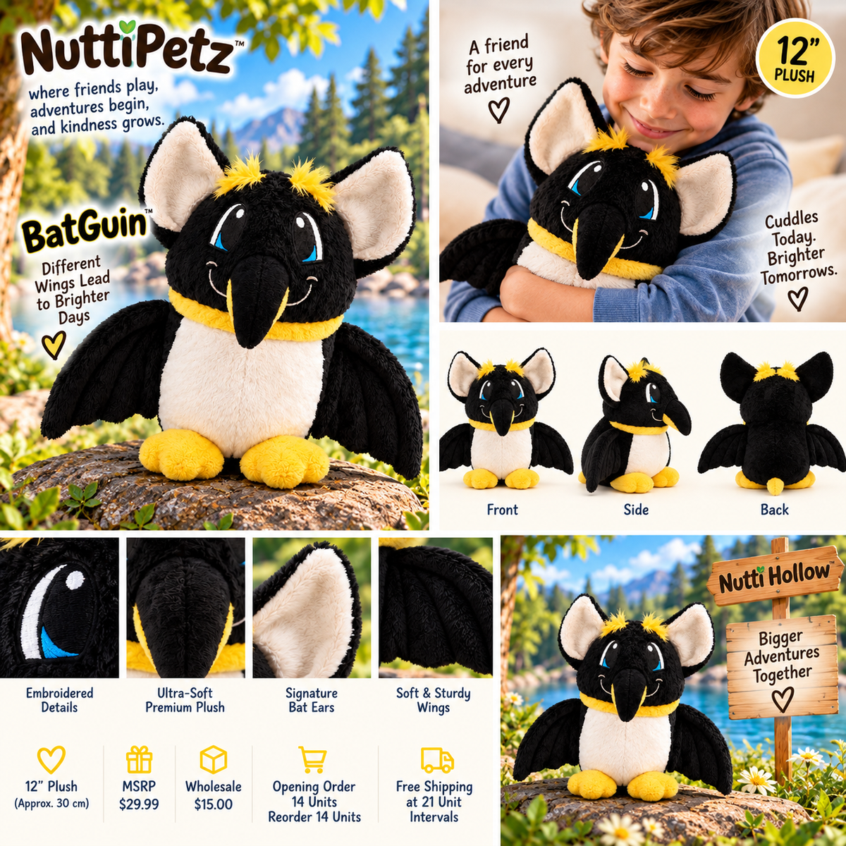 BatGuin™ Plush