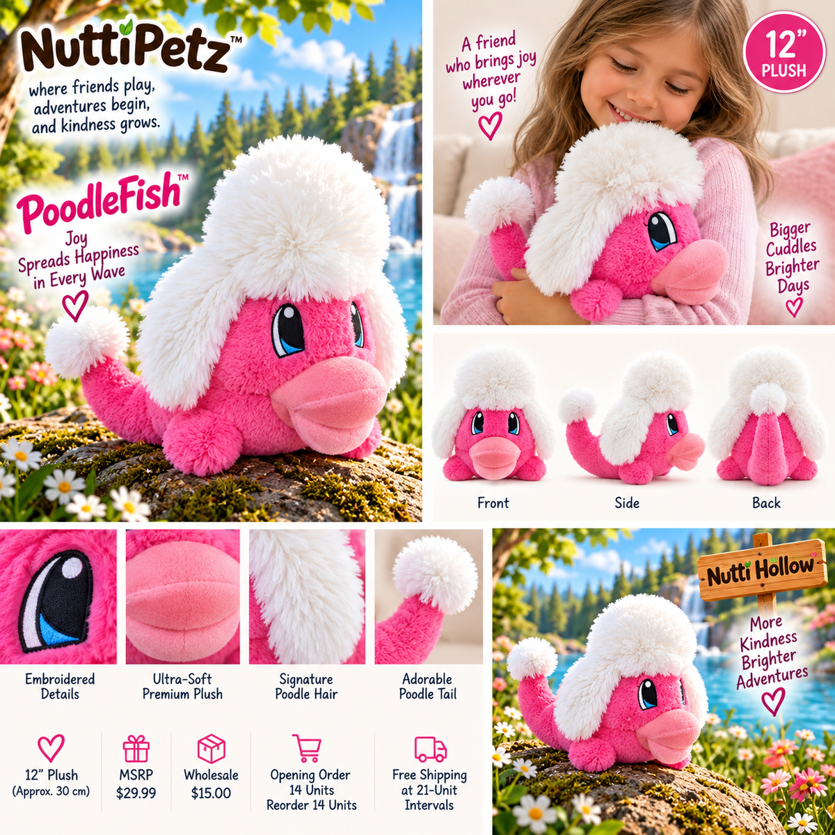 PoodleFish™ Plush